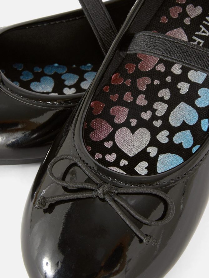 Faux Patent Ballerinas - Image 5