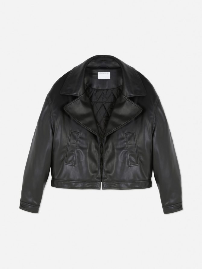 The Edit Faux Leather Jacket - Image 5