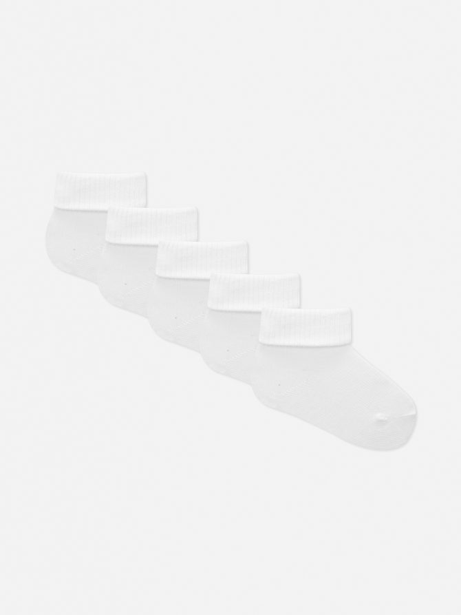 5-Pack Essential Ribbed Socks