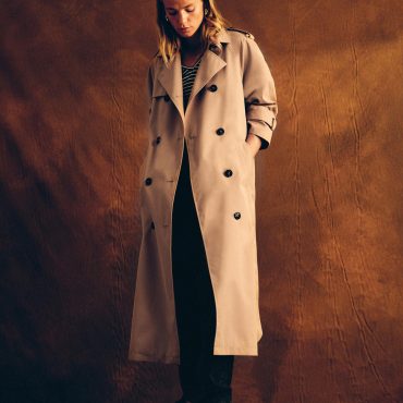 The Edit Longline Trench Coat