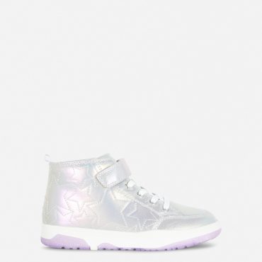 Holographic Star High Tops
