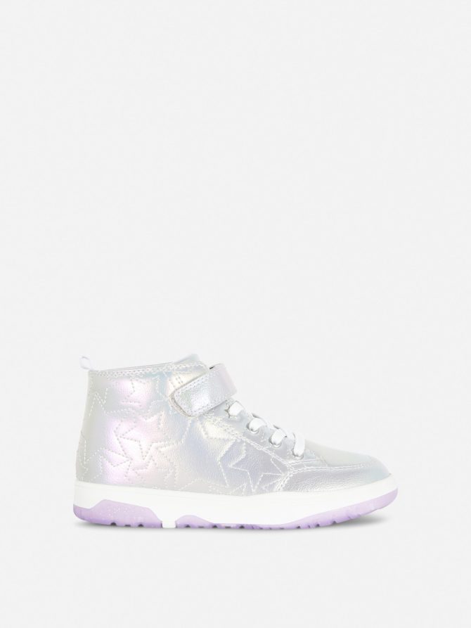Holographic Star High Tops