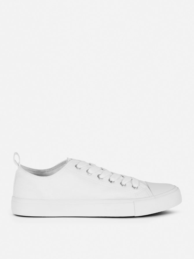 Classic Low-Top Canvas Sneakers