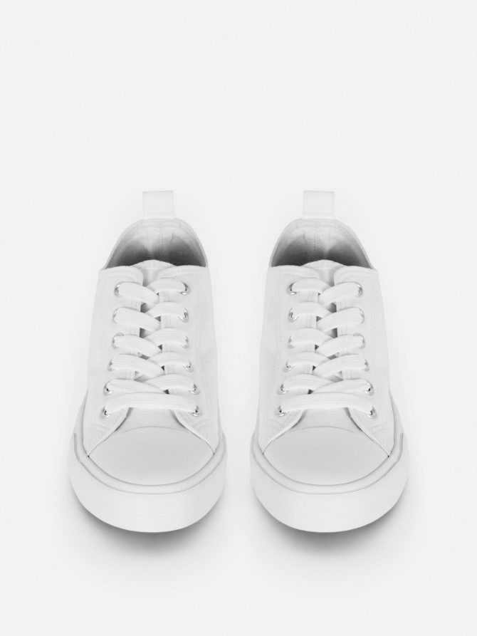 Classic Low-Top Canvas Sneakers - Image 2
