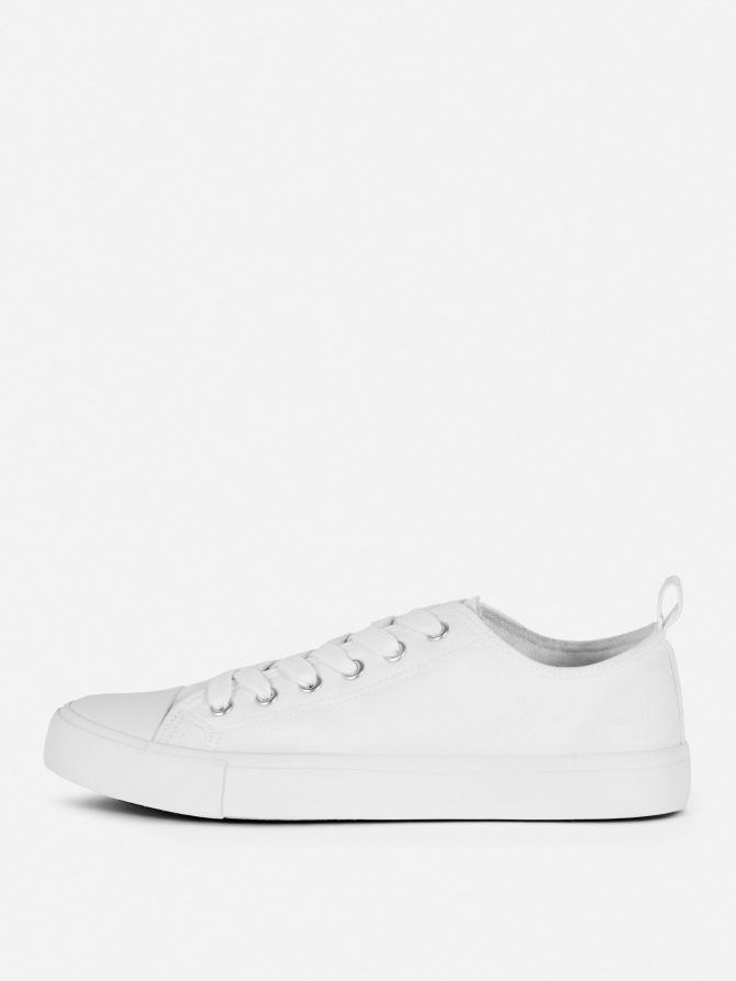 Classic Low-Top Canvas Sneakers - Image 4