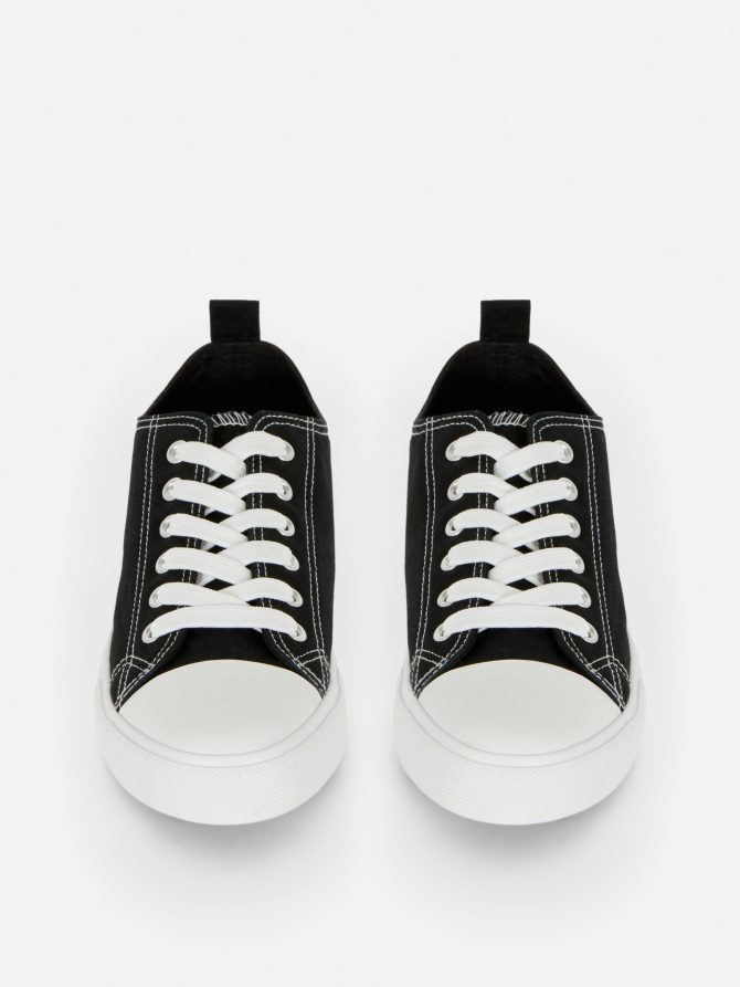 Classic Low-Top Canvas Sneakers - Image 2