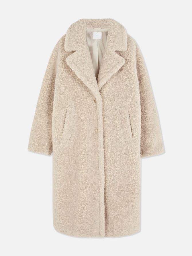 Fleece Trench Coat - Image 5
