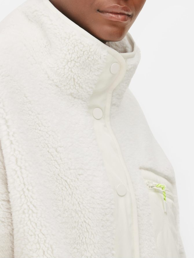 Contrast Borg Jacket - Image 3
