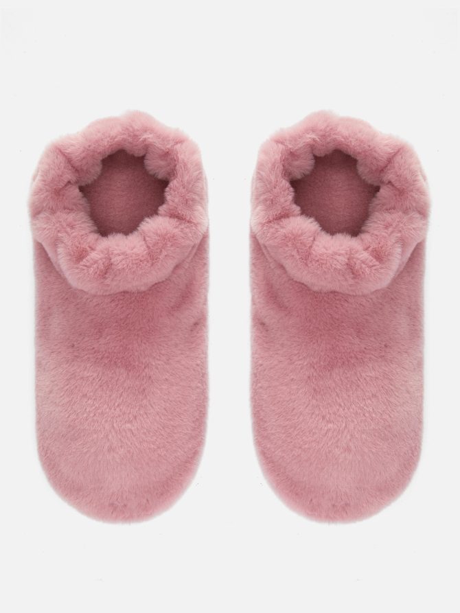 Fleece Bootie Slippers