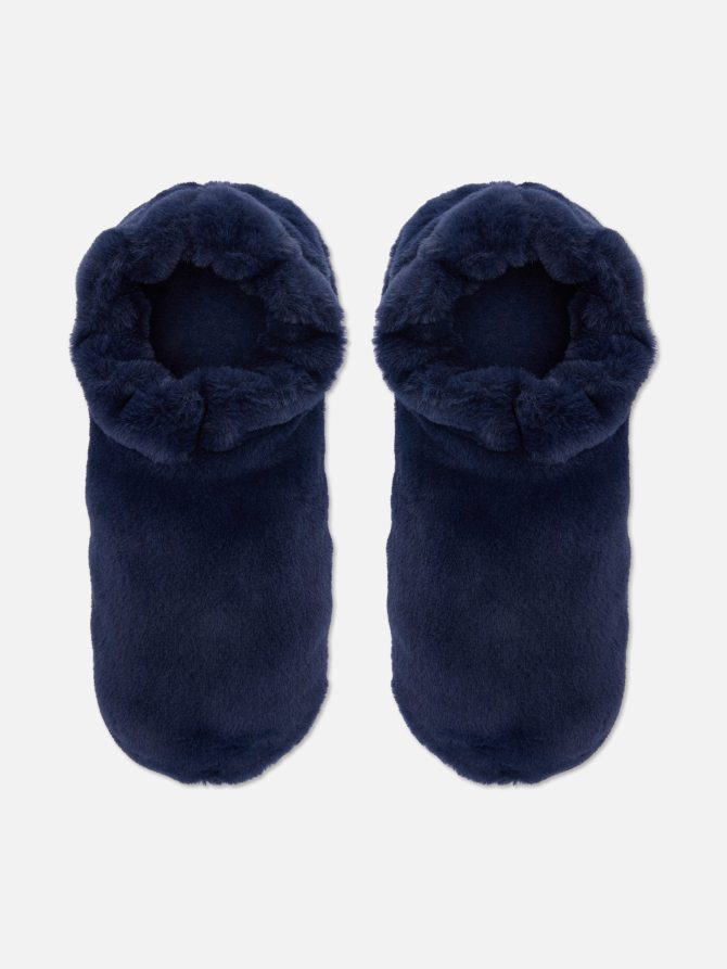 Fleece Bootie Slippers