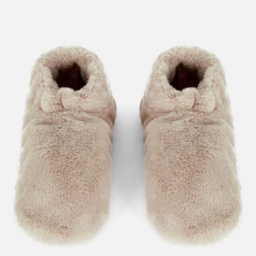 Fleece Bootie Slippers