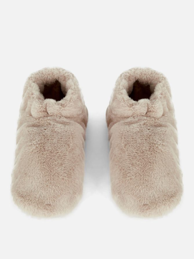 Fleece Bootie Slippers
