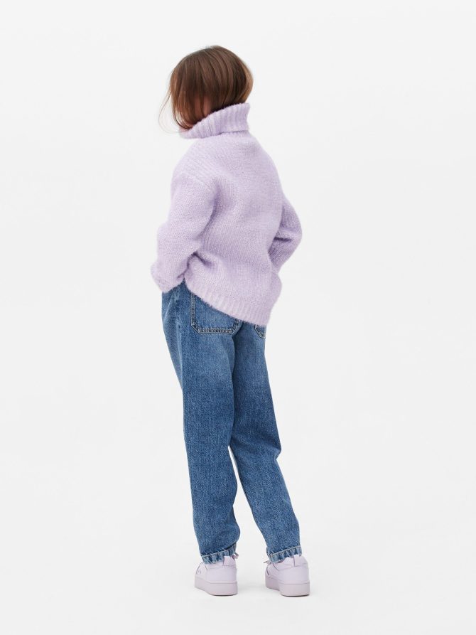 Chenille Roll Neck Sweater - Image 2