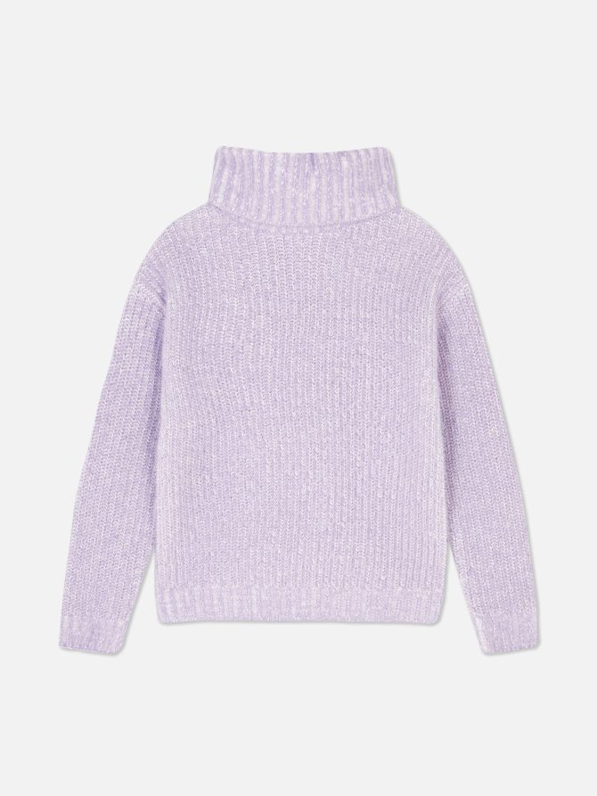 Chenille Roll Neck Sweater - Image 4