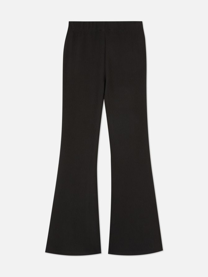 Ribbed Flared Pants - Image 4