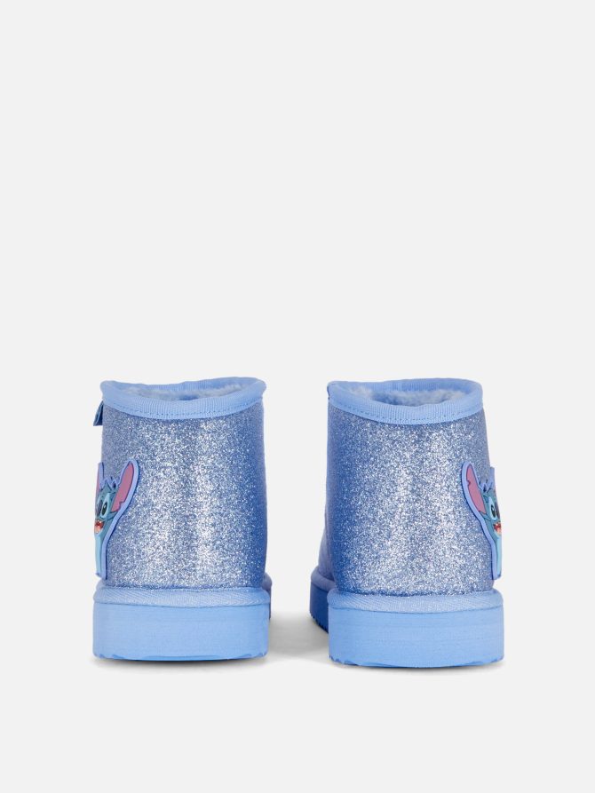 Disney’s Lilo and Stitch Faux Suede Glitter Boots - Image 3