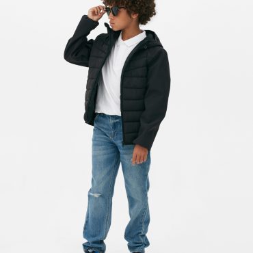 Quilted Hybrid Jacket
