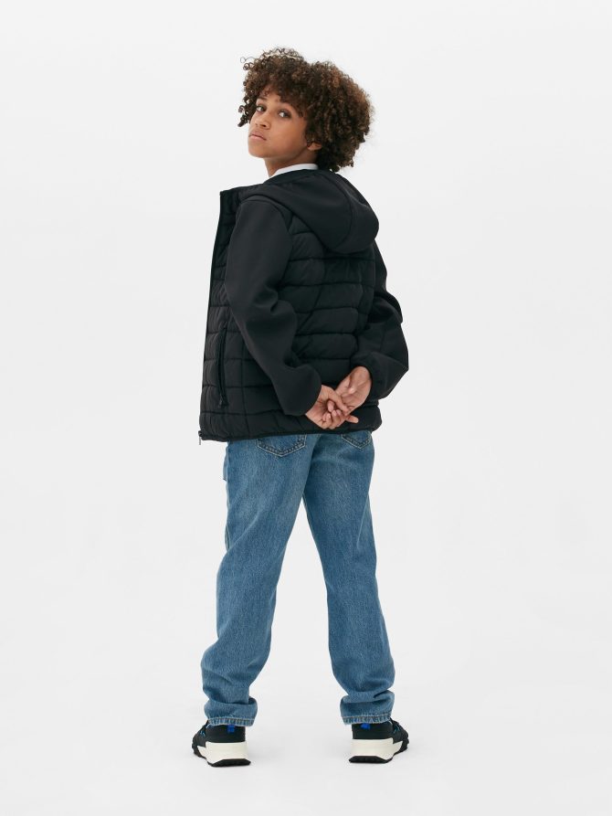 Quilted Hybrid Jacket - Image 2