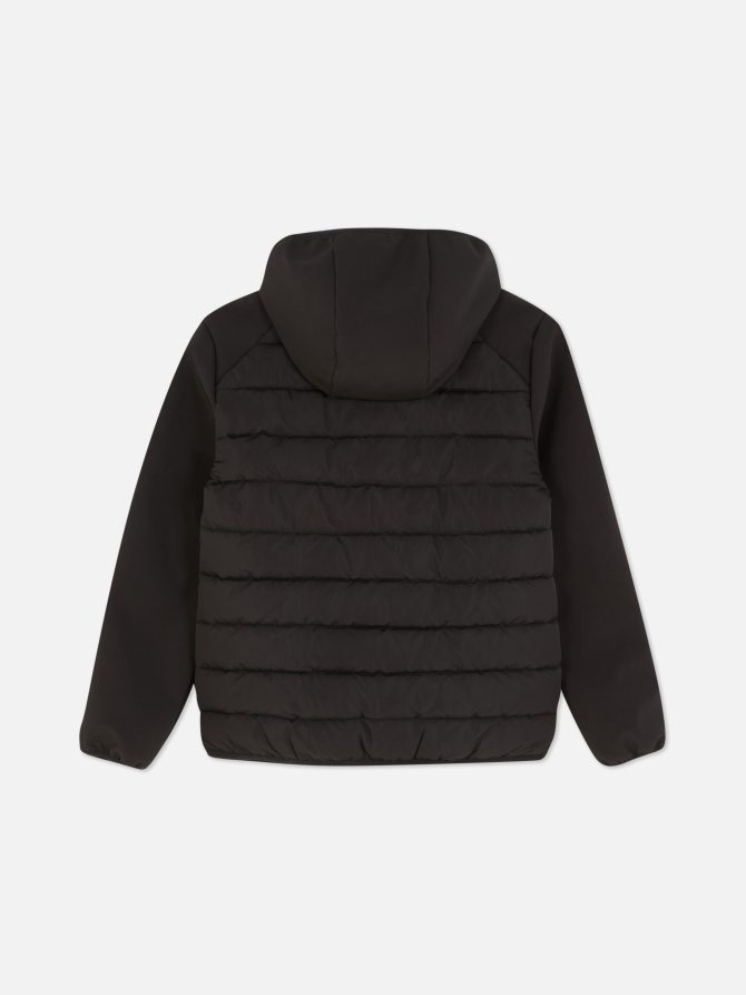 Quilted Hybrid Jacket - Image 4