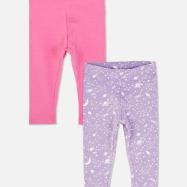 2-Pack Ankle Length Leggings