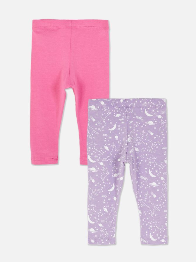 2-Pack Ankle Length Leggings - Image 2