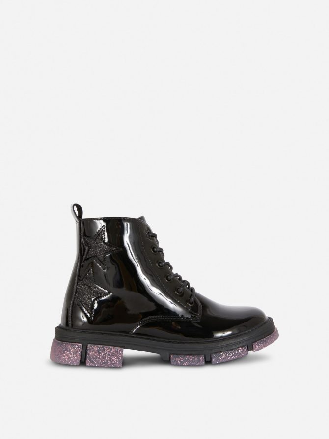 Star Debossed 90's Boots