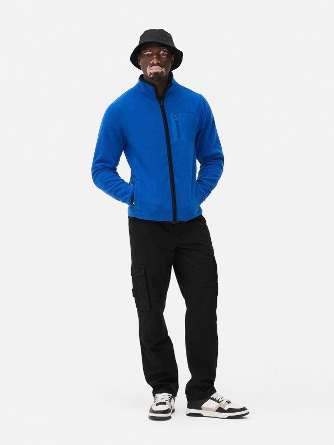 Fleece Bomber Jacket