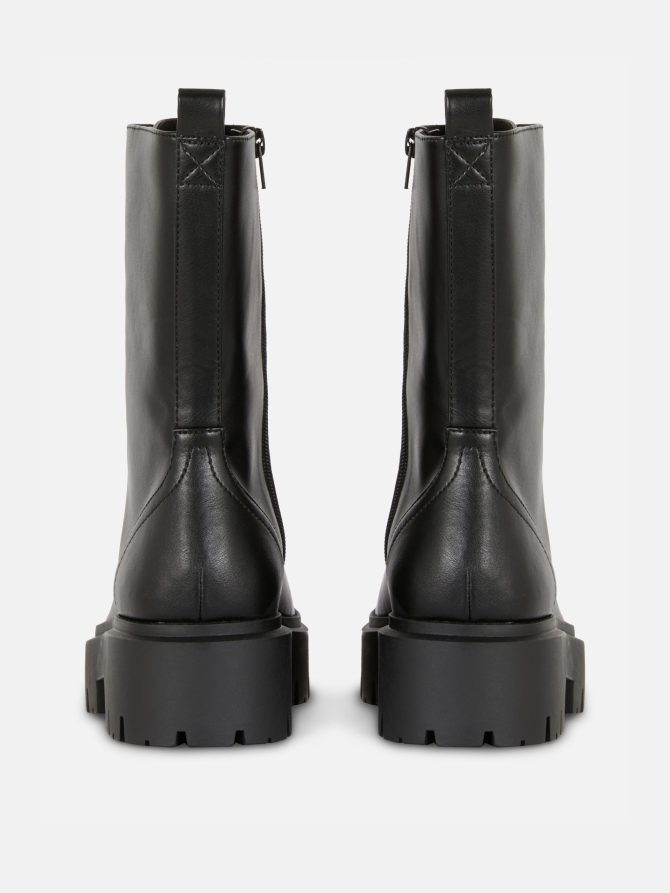 Lace Up Chunky Boots - Image 3