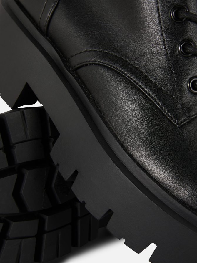 Lace Up Chunky Boots - Image 5