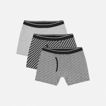 3-Pack Mixed Print Boxer Briefs