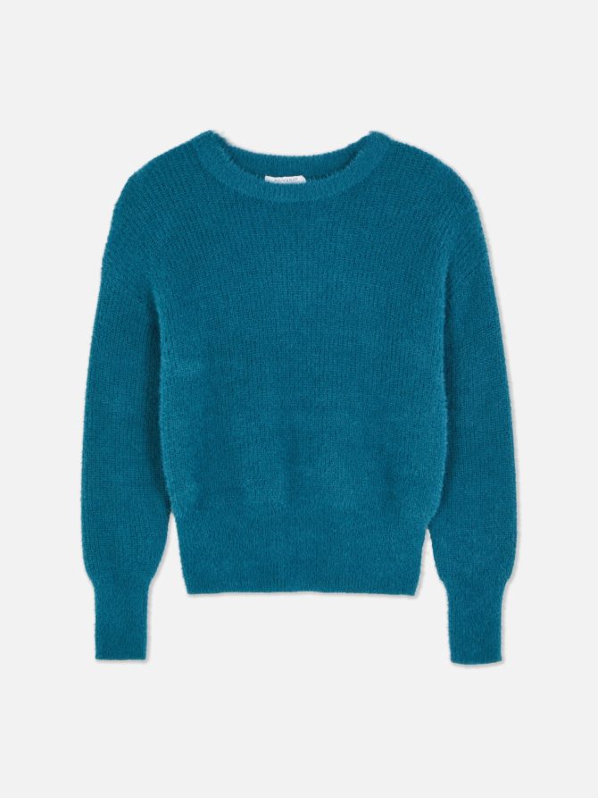 Fluffy Knit Sweater - Image 3