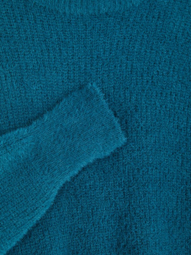 Fluffy Knit Sweater - Image 5