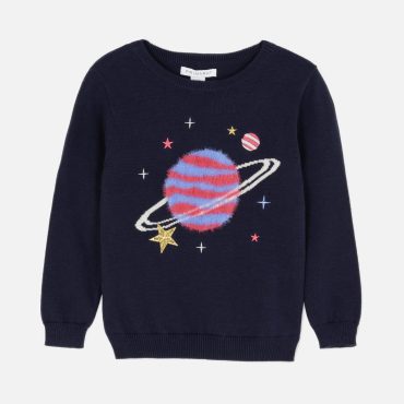 Cosmic Patterned Sweater
