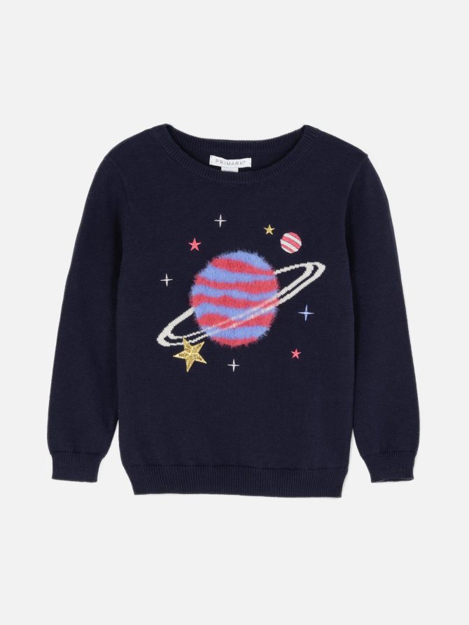 Cosmic Patterned Sweater