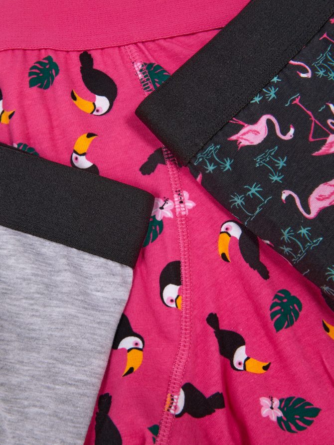 3-Pack Tropical Bird Boxer Briefs - Image 2