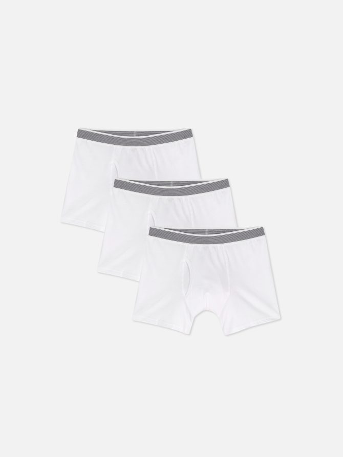 3-Pack Striped Waistband Boxers