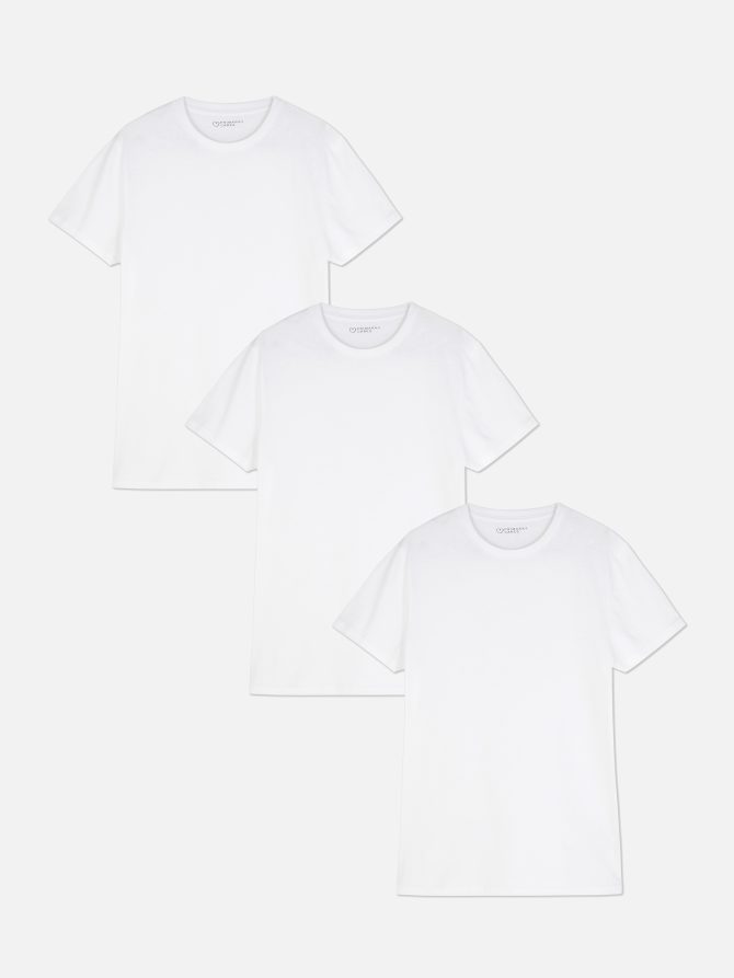 3-Pack Crew Neck Base T-Shirts