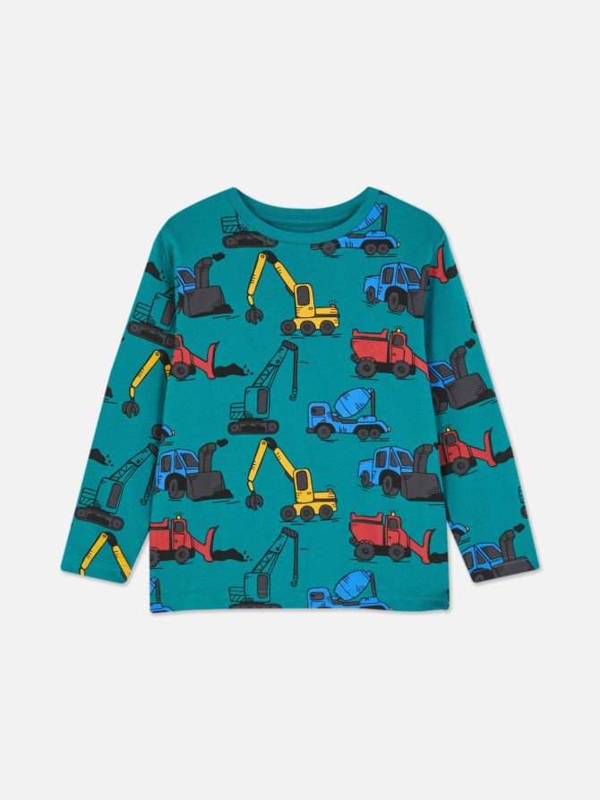 Printed Long Sleeve T-Shirt