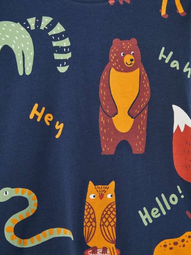 Printed Long Sleeve T-Shirt - Image 3
