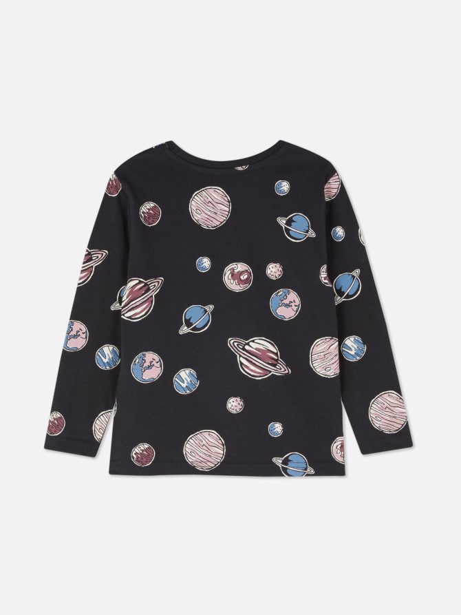 Printed Long Sleeve T-Shirt - Image 4