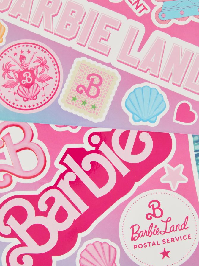 Barbie The Movie Laptop Stickers - Image 2