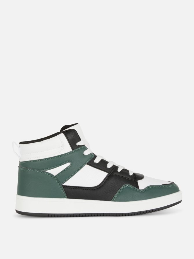 Color Block High Tops