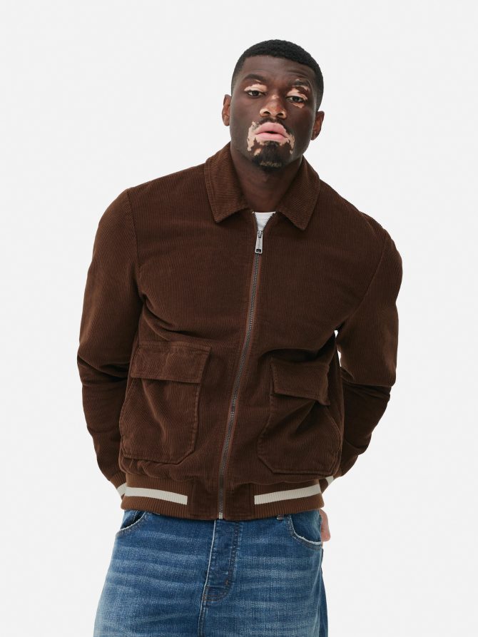 The Stronghold Corduroy Bomber Jacket - Image 2