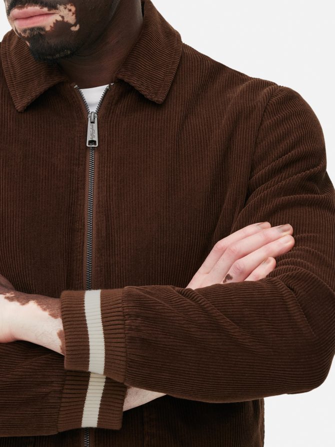The Stronghold Corduroy Bomber Jacket - Image 3