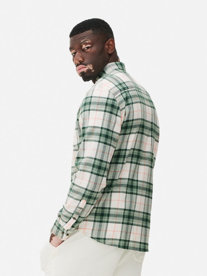 Check Flannel Shirt - Image 4
