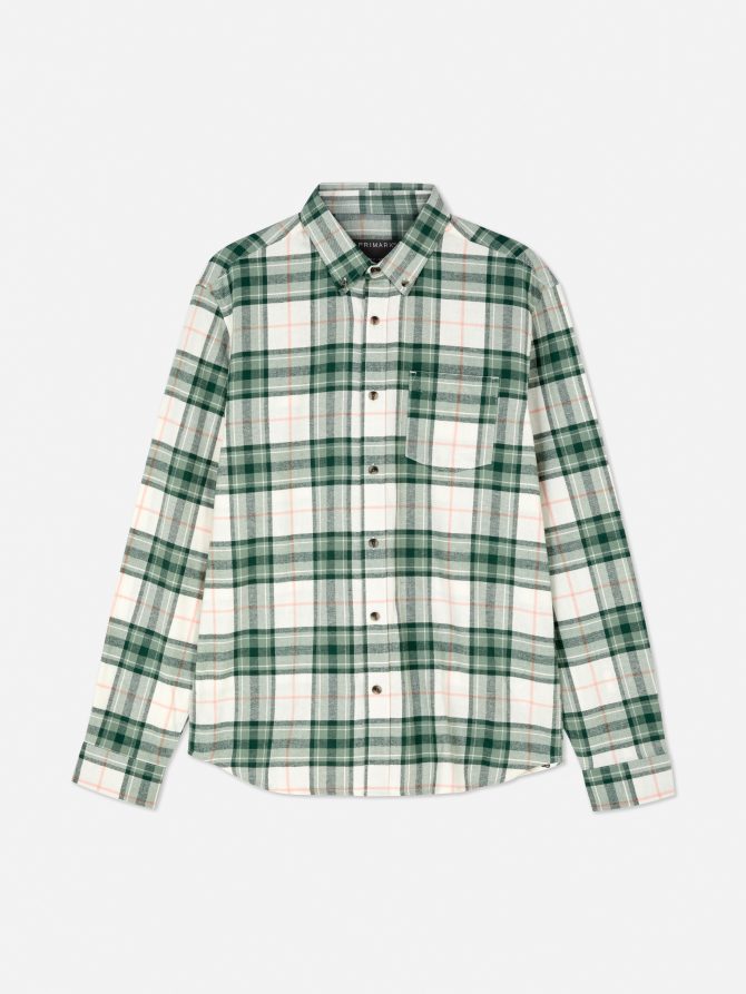 Check Flannel Shirt - Image 5
