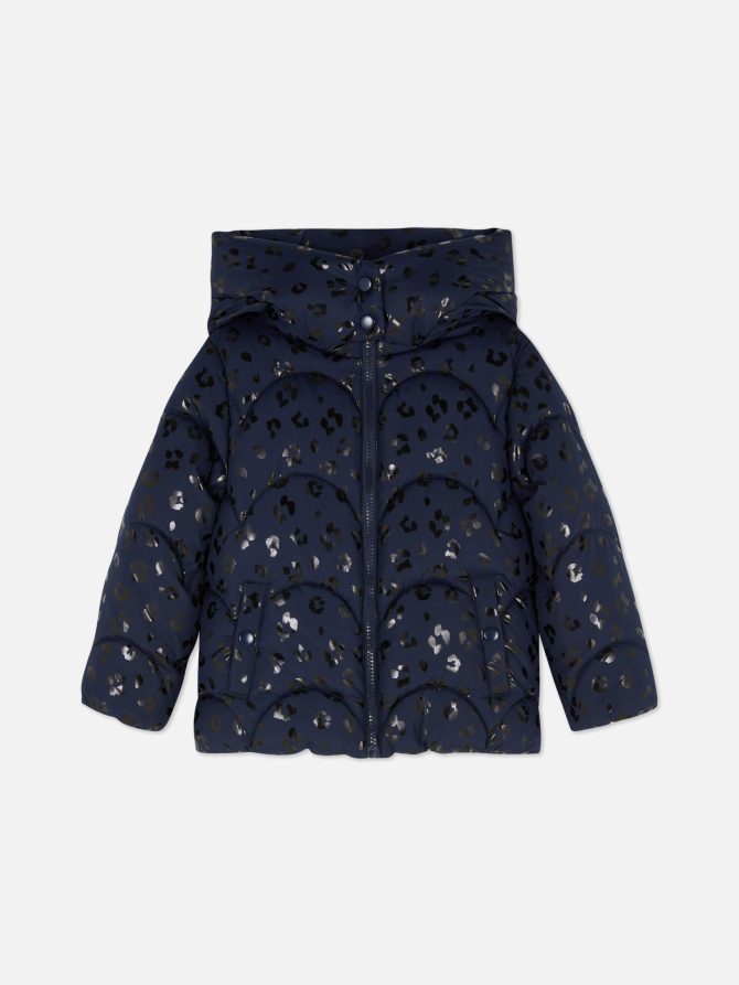 Leopard Print Mid-Weight Jacket