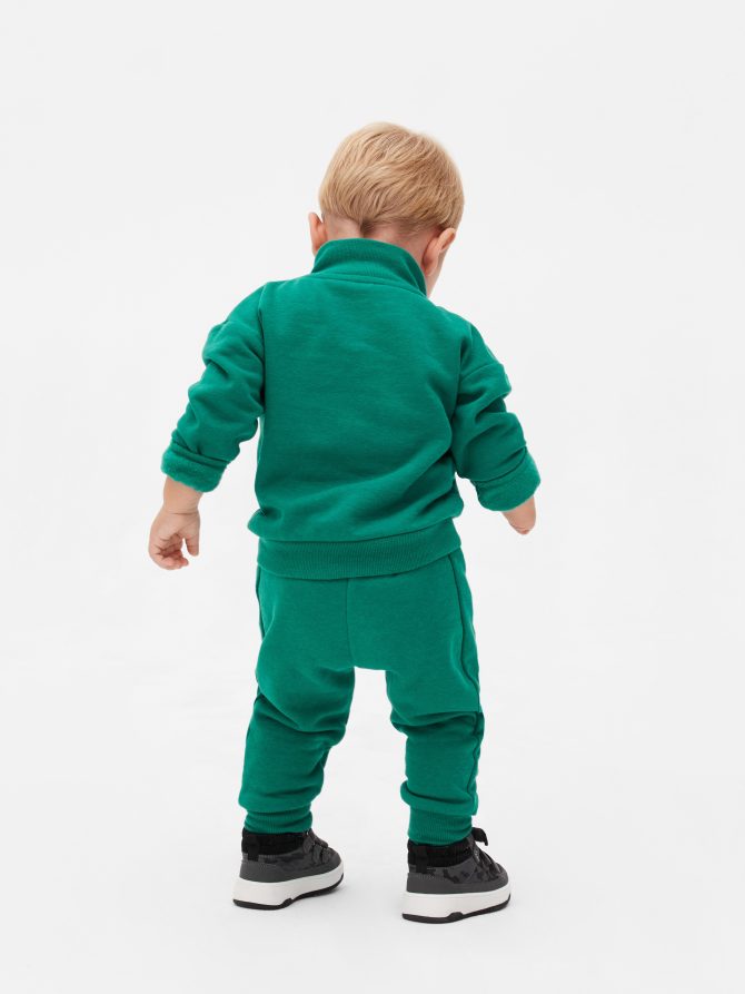 Funnel Neck Sweatshirt & Joggers Set - Image 2