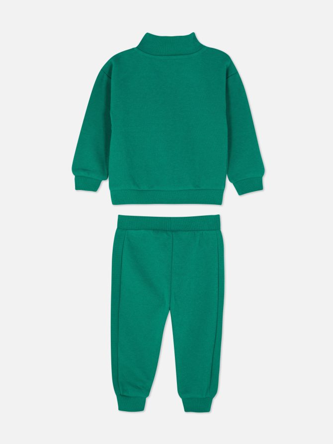 Funnel Neck Sweatshirt & Joggers Set - Image 4