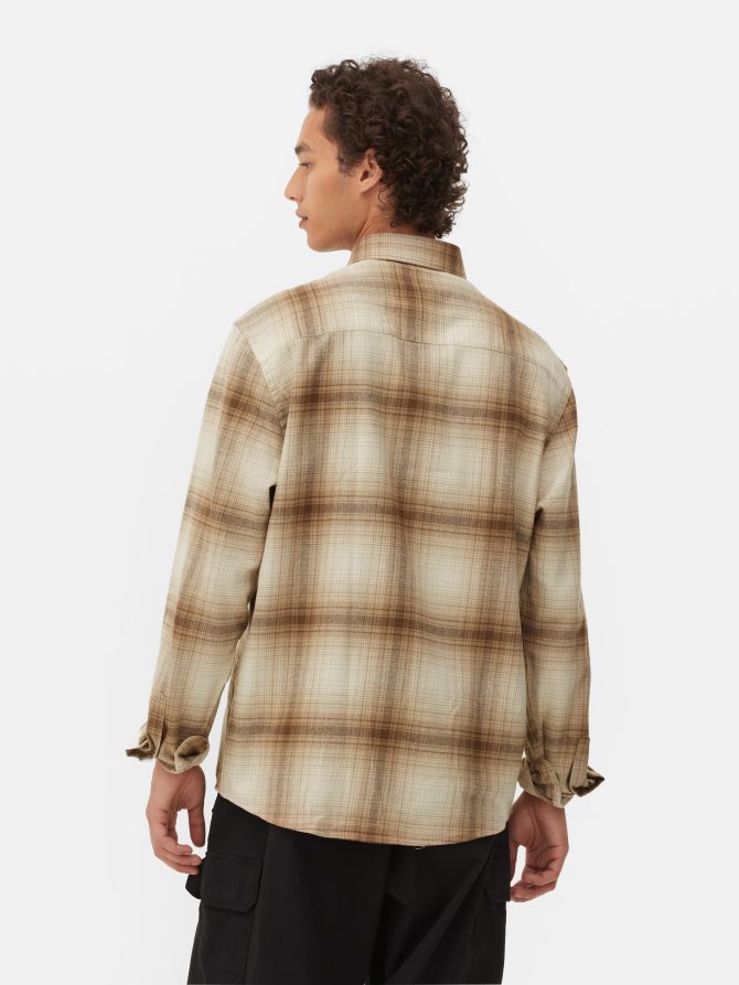 Long Sleeve Check Shirt - Image 4